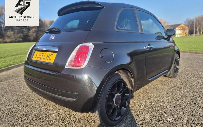 Used Fiat 500 Street 69 HP (50 kW) 2012 Black Hatchback