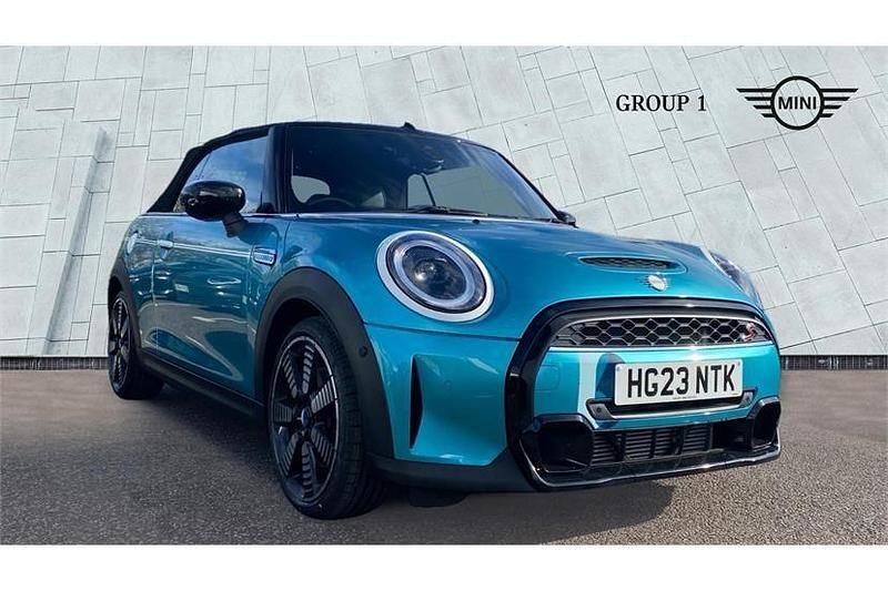 Caribbean aqua Used 2023 Mini Cooper S Cabriolet Cabriolet | £23,895 (Fair price) - Image 1/4