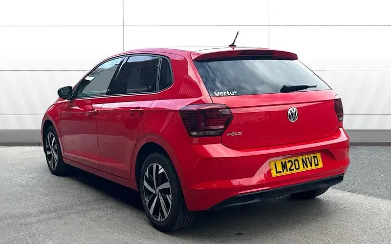 Used VW Polo Beats 80 HP (58 kW) 2020 Red Hatchback