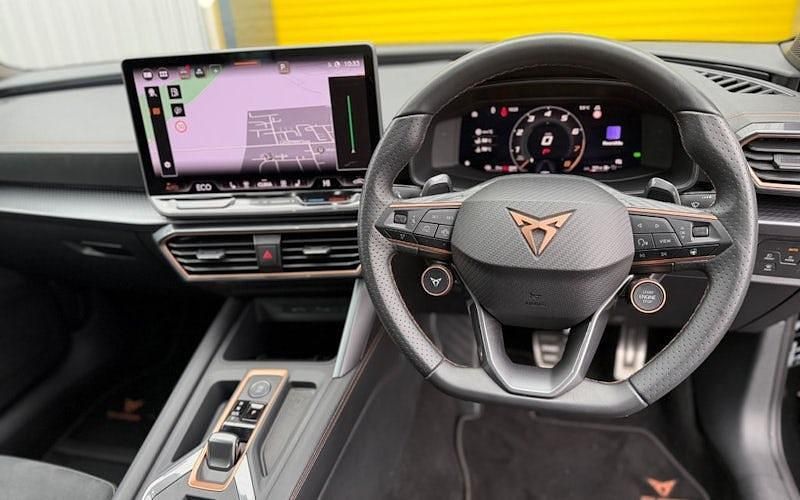 Used Cupra Leon VZ1 272 HP (200 kW) 2025 Black Hatchback