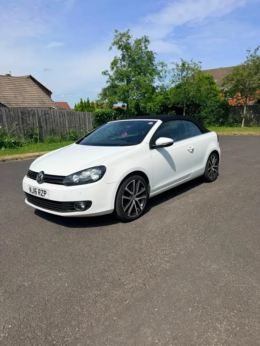 Used VW Golf Cabriolet GT 2016 White Cabriolet