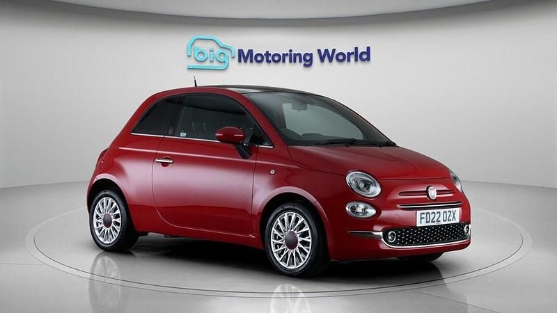 Used Fiat 500 Red 70 HP (51 kW) 2022 Red Hatchback