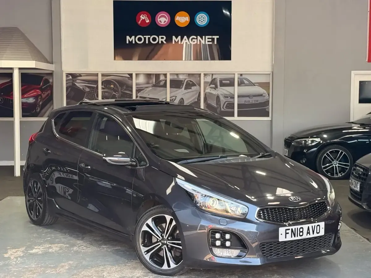 Used Kia Ceed GT-Line S 134 HP (98 kW) 2018 Silver Hatchback