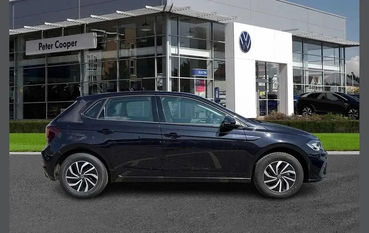 Used VW Polo Life 115 HP (84 kW) 2025 Black Hatchback