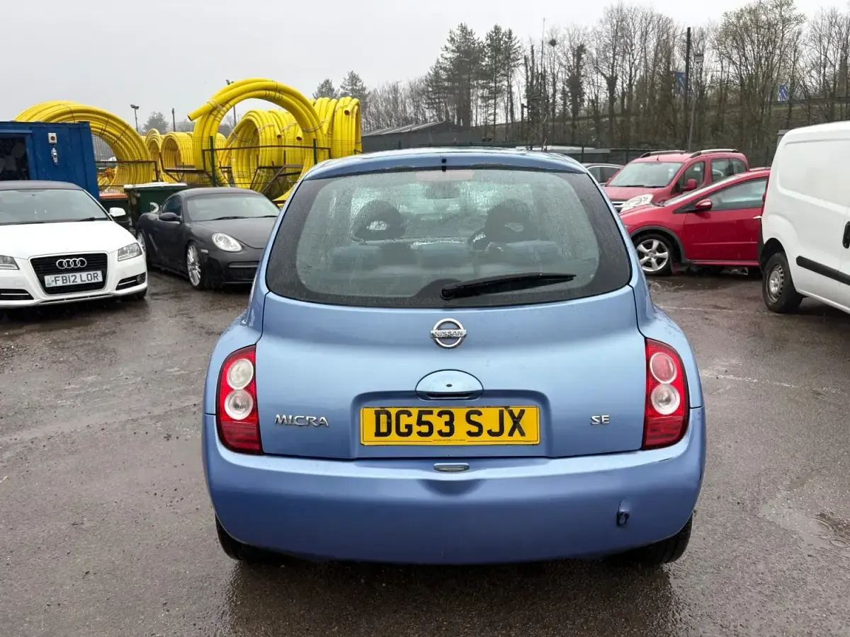 Second-hand Nissan Micra SE 79 CP (58 kW) 2003 Albastru Hatchback