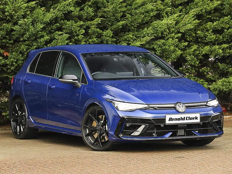 New VW Golf VIII Black Edition 333 HP (244 kW) 2025 Blue Hatchback