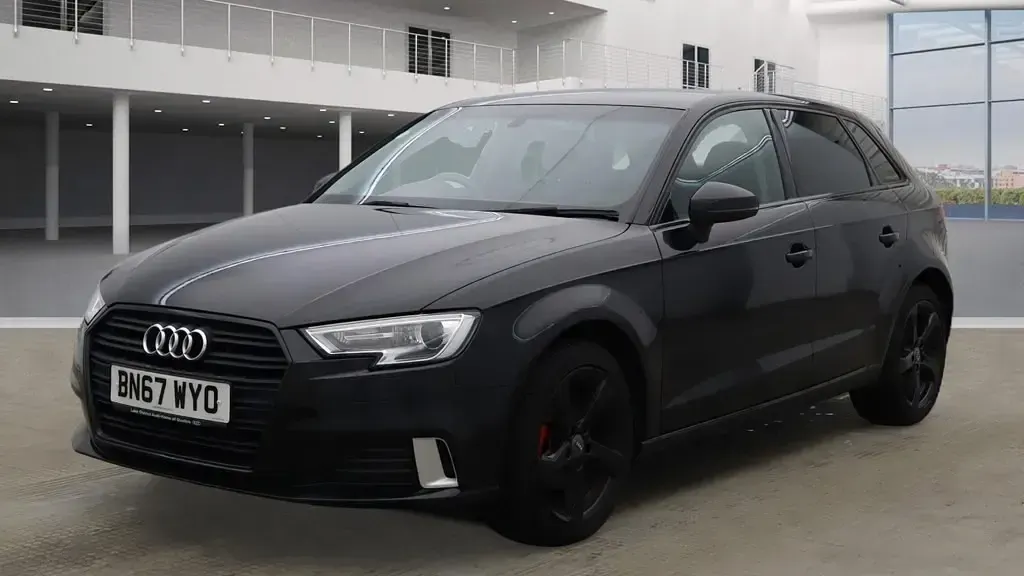 Used Audi A3 Sport 204 HP (150 kW) 2017 Phantom black Hatchback