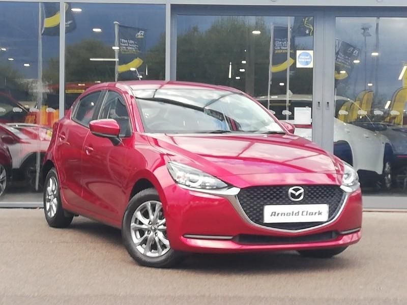 Red Used 2022 Mazda 2 Hatchback | £12,998 (Good price) - Image 1/4