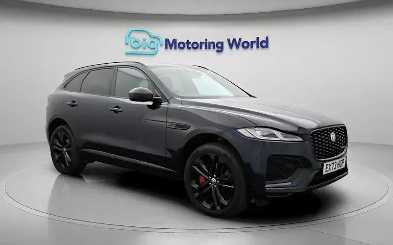 Used Jaguar F-Pace R-Dynamic 404 HP (297 kW) 2023 Blue SUV