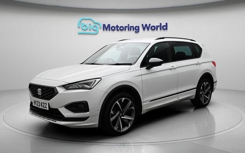 Second-hand Seat Tarraco FR Sport 150 CP (110 kW) 2022 Alb SUV