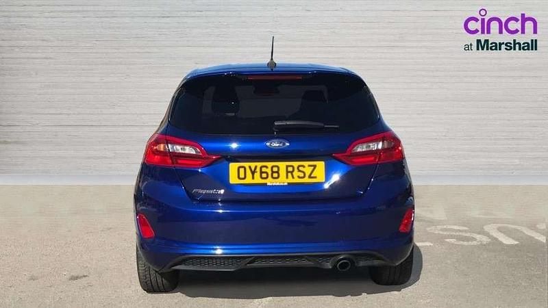 Used Ford Fiesta ST-Line 140 HP (102 kW) 2018 Blue Hatchback