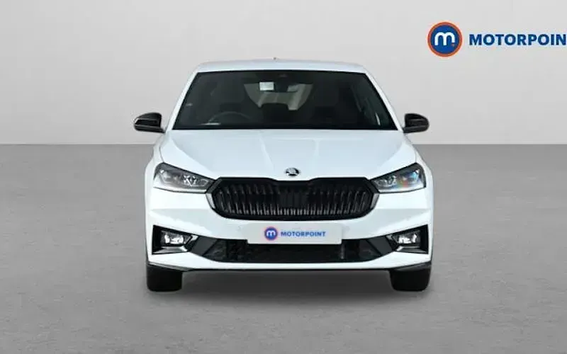 Used Skoda Fabia Monte Carlo 116 HP (85 kW) 2025 White Hatchback