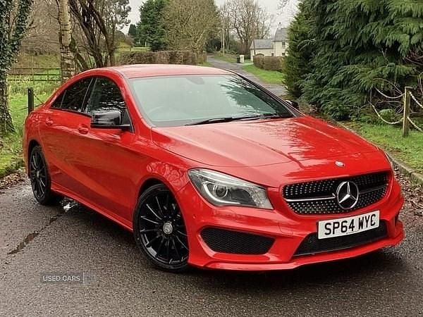 Used Mercedes CLA220 AMG 2014 Red Sedan