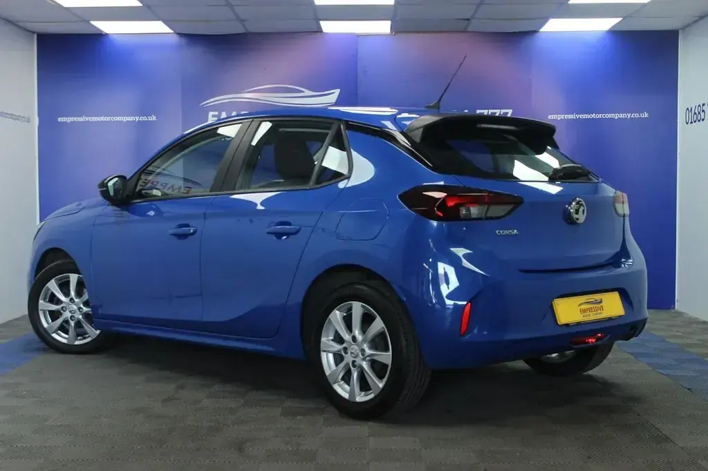 Used Vauxhall Corsa Edition 75 HP (55 kW) 2022 Blue Hatchback