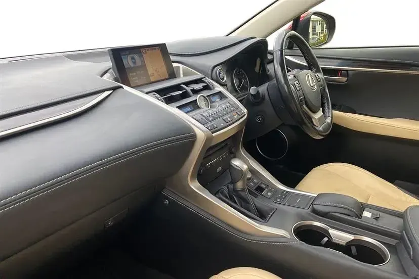 Used Lexus NX300h 197 HP (144 kW) 2016 Mesa red SUV