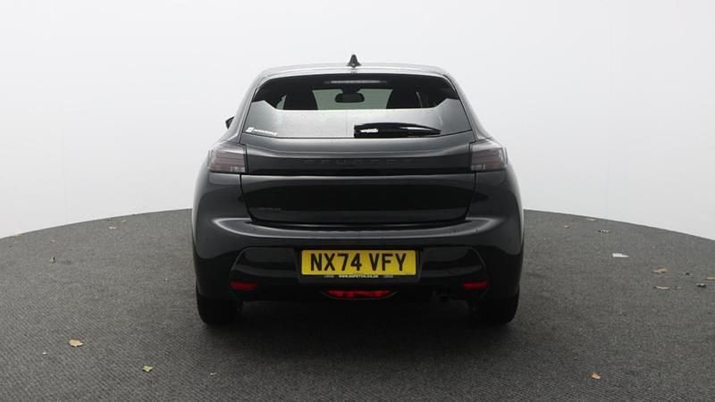 Used Peugeot 208 Allure 100 HP (73 kW) 2024 Black Hatchback