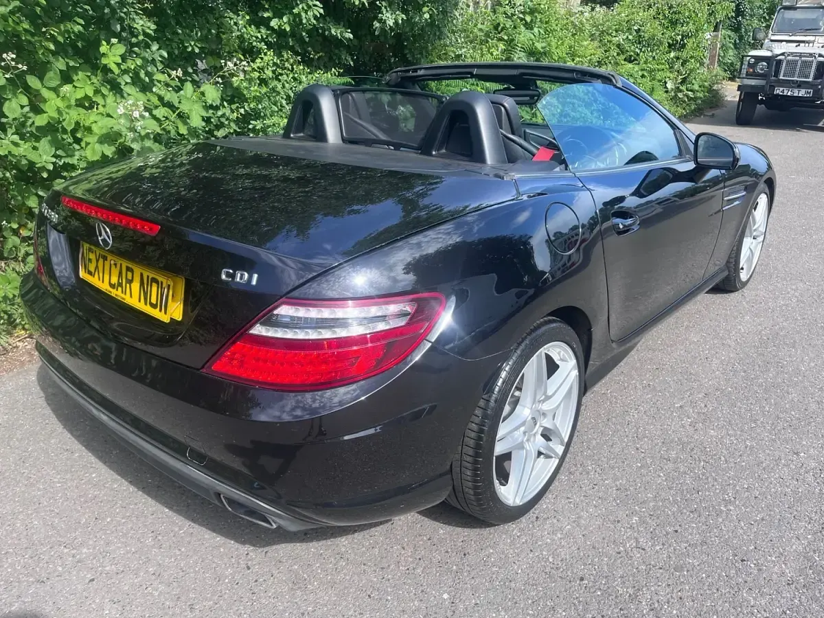 Used Mercedes SLK250 AMG 2013 Black Cabriolet
