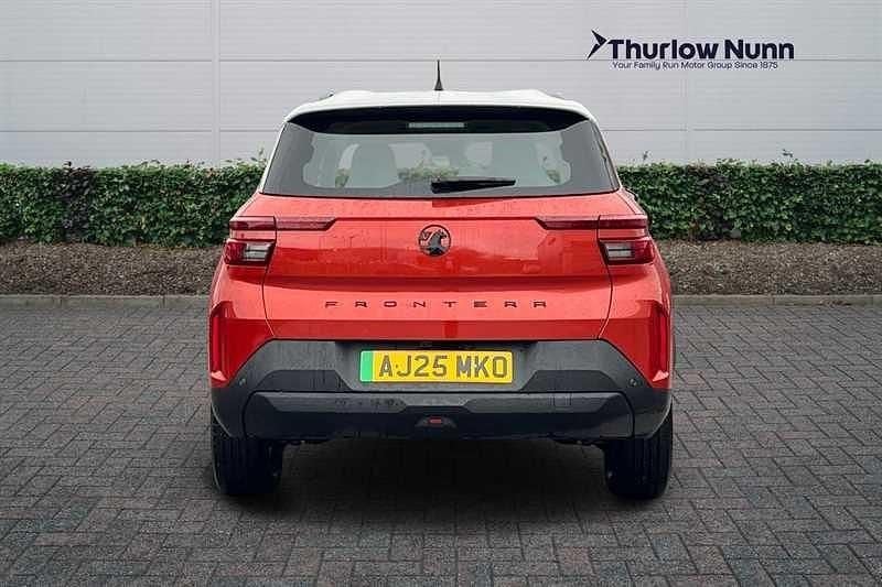New Vauxhall Frontera Design Edition 83 kW (113 HP) 2025 Canyon orange SUV