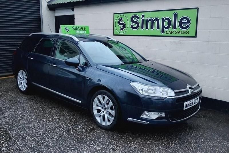 Blue Used 2015 Citroën C5 Exclusive Estate | £7,950 (Fair price) - Image 1/1