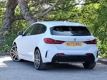 Used BMW 118 M Sport 136 HP (100 kW) 2023 White Hatchback