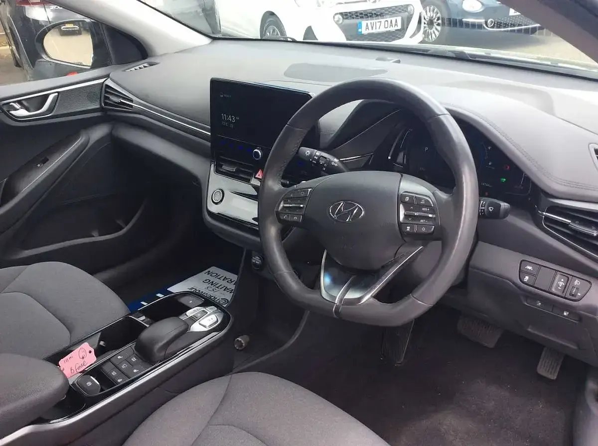 Used Hyundai Ioniq Premium 100 kW (136 HP) 2021 Black Hatchback