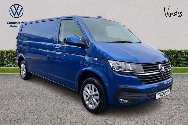 Blue Used 2021 VW T6.1 Highline Van | £29,875 (Super price) - Image 1/4