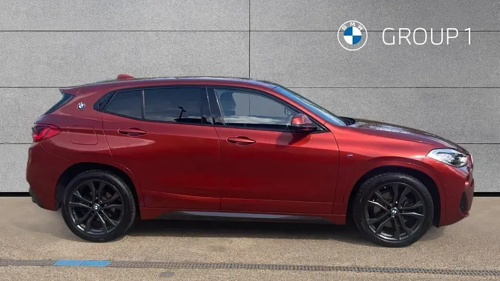 Used BMW X2 M Sport 192 HP (141 kW) 2018 Sunset orange SUV
