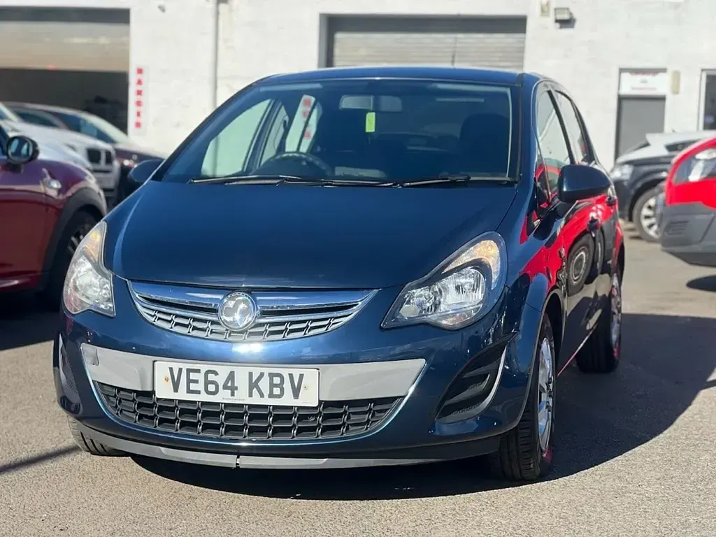 Używany Vauxhall Corsa S 85 KM (62 kW) 2014 Niebieski Hatchback