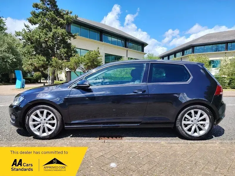 Used VW Golf VII GT 150 HP (110 kW) 2016 Black Hatchback
