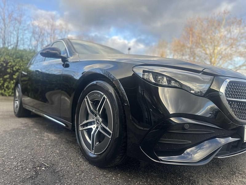 Used Mercedes E220 AMG line 197 HP (144 kW) 2024 Black Sedan