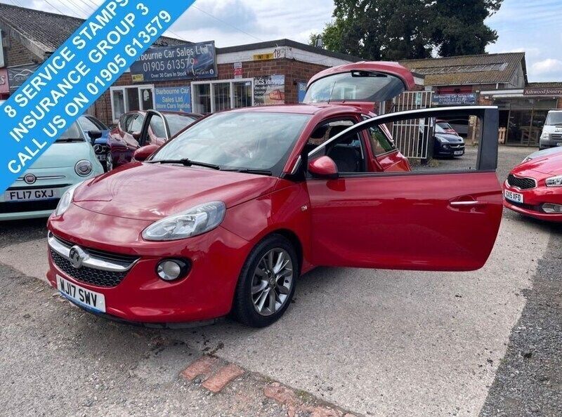 Red Used 2017 Vauxhall Adam Jam Hatchback | £4,999 (Good price) - Image 1/4