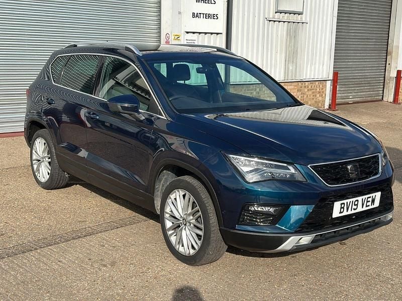 Blue Used 2019 Seat Ateca XCELLENCE SUV | £9,995 (Super price) - Image 1/4