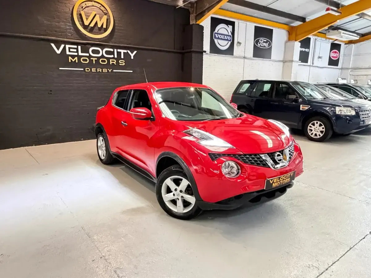 Used Nissan Juke Visia 2017 Red SUV