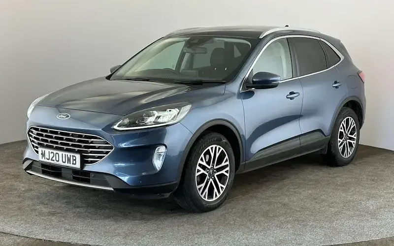 Used Ford Kuga Titanium 120 HP (88 kW) 2020 Blue SUV