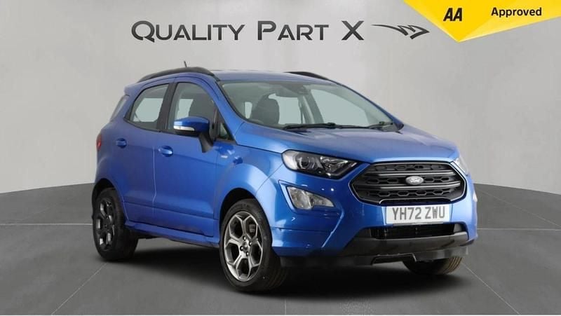 Used Ford Ecosport ST-Line 125 HP (91 kW) 2022 Blue SUV