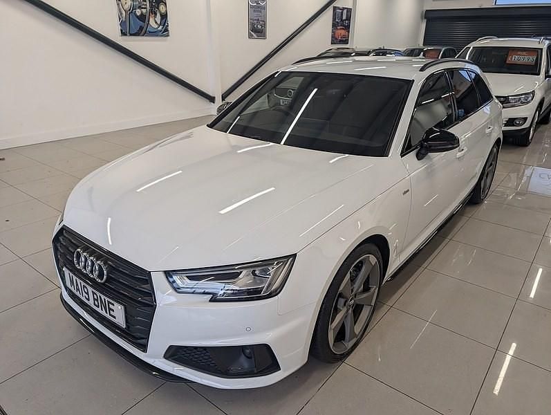 Used Audi A4 Black Edition 2019 White Estate
