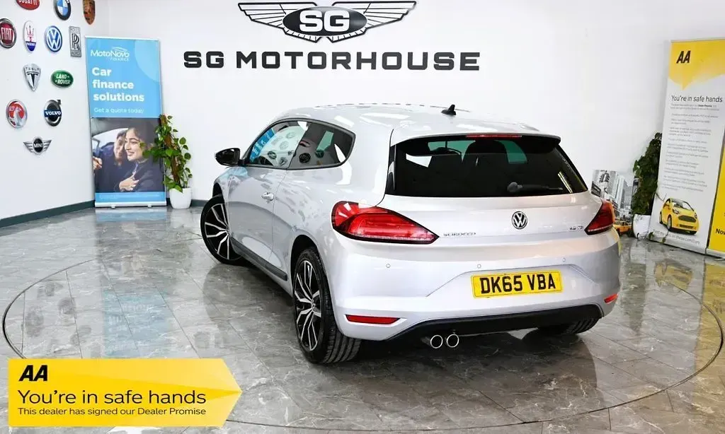 Used VW Scirocco GT 184 HP (135 kW) 2015 Silver Coupe