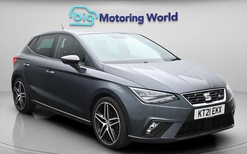 Used Seat Ibiza FR Sport 95 HP (69 kW) 2021 Grey Hatchback