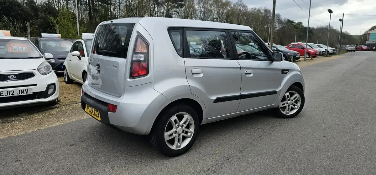 Used Kia Soul 126 HP (92 kW) 2009 Silver SUV