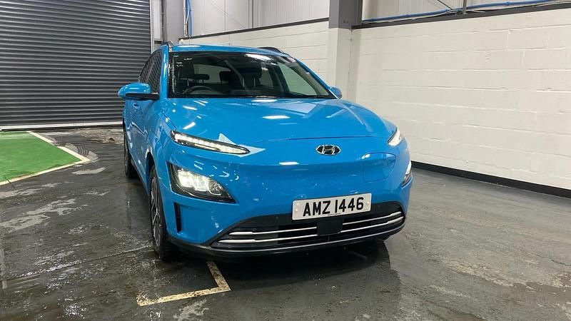 Used Hyundai Kona Premium 150 kW (204 HP) 2023 Blue SUV