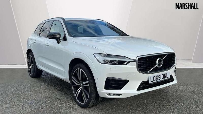 White Used 2019 Volvo XC60 R-Design Pro SUV | £28,980 (Fair price) - Image 1/4