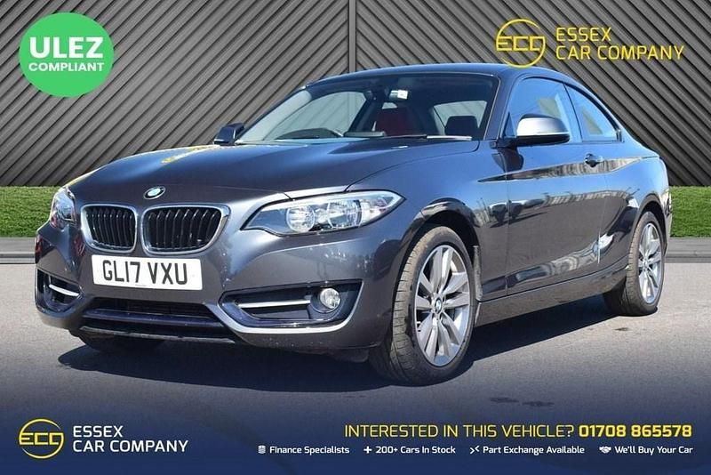 Grey Used 2017 BMW 218 Sport Line Coupe | £13,495 (Fair price) - Image 1/4