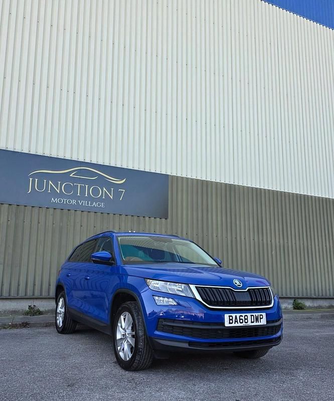 Used Skoda Kodiaq SE Technology 150 HP (110 kW) 2019 Blue SUV