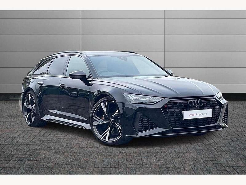 Mythos black Used 2021 Audi RS6 Design Estate | £65,995 (Fair price) - Image 1/4