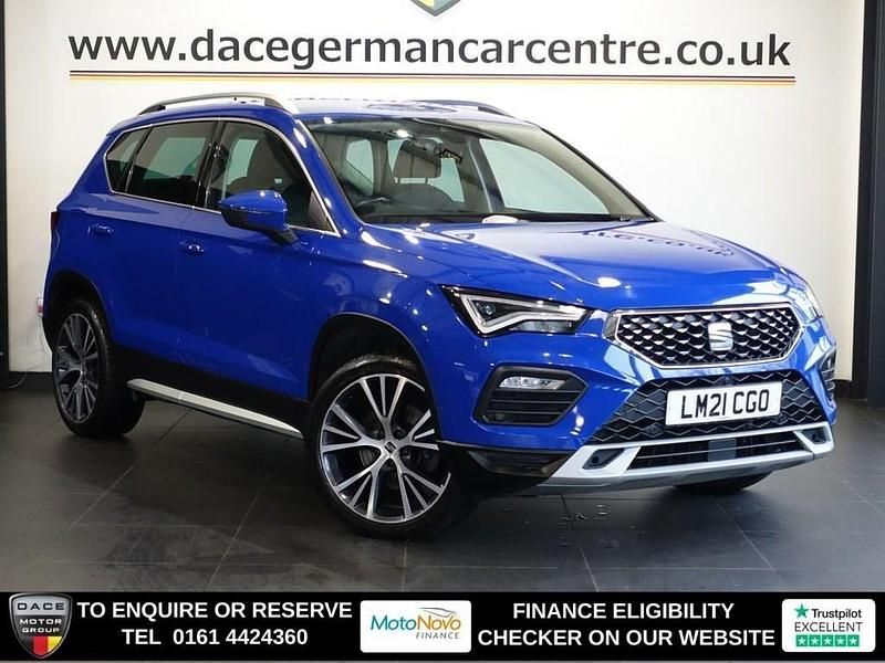 Used Seat Ateca 4Drive 150 HP (110 kW) 2021 Blue SUV