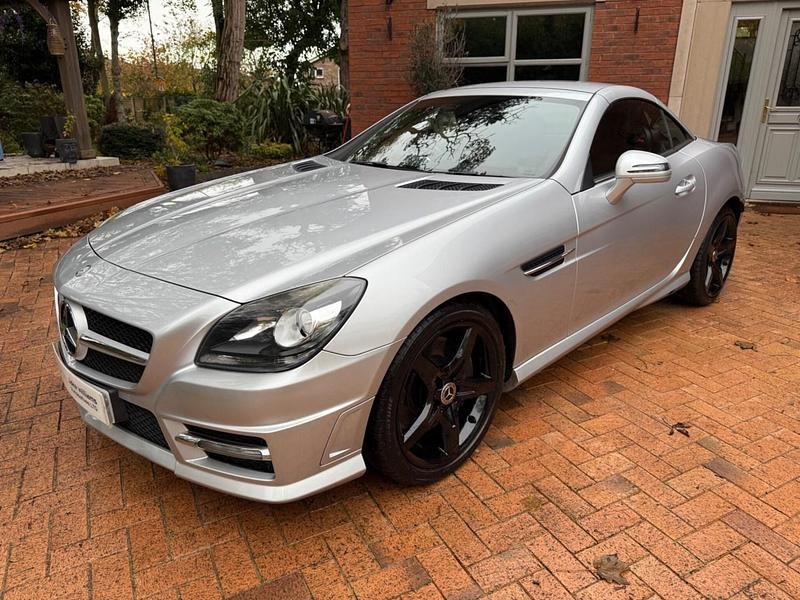 Used Mercedes SLK200 AMG 184 HP (135 kW) 2012 Silver Cabriolet