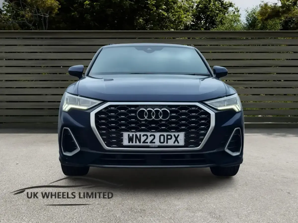 Used Audi Q3 Sportback S-Line 150 HP (110 kW) 2022 Blue SUV