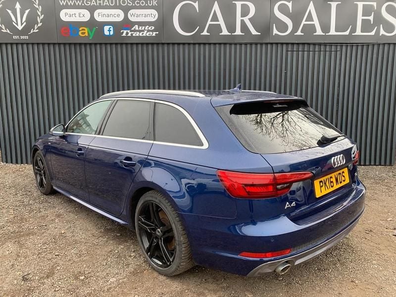 Used Audi A4 S-Line 2016 Blue Estate