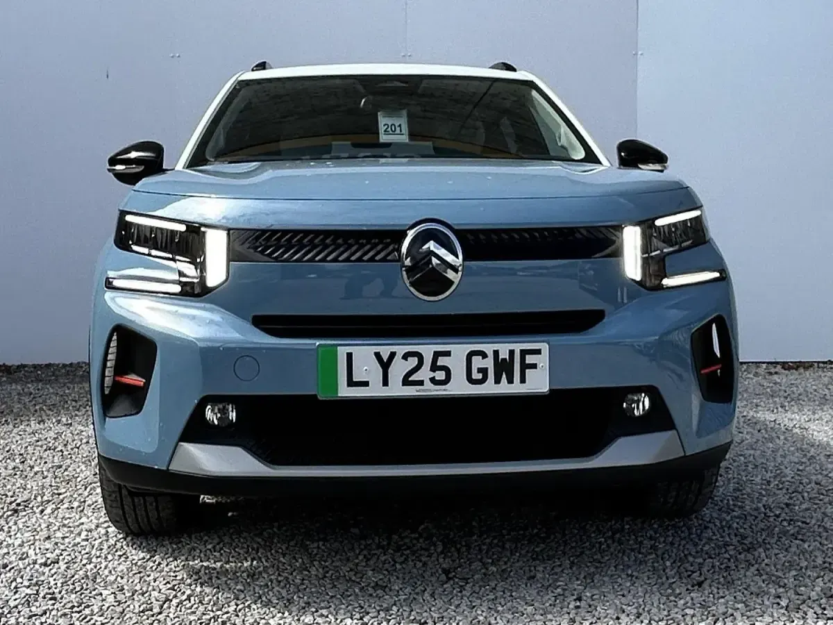 Ny Citroën e-C3 83 kW (113 HK) 2025 Blå Halvkombi
