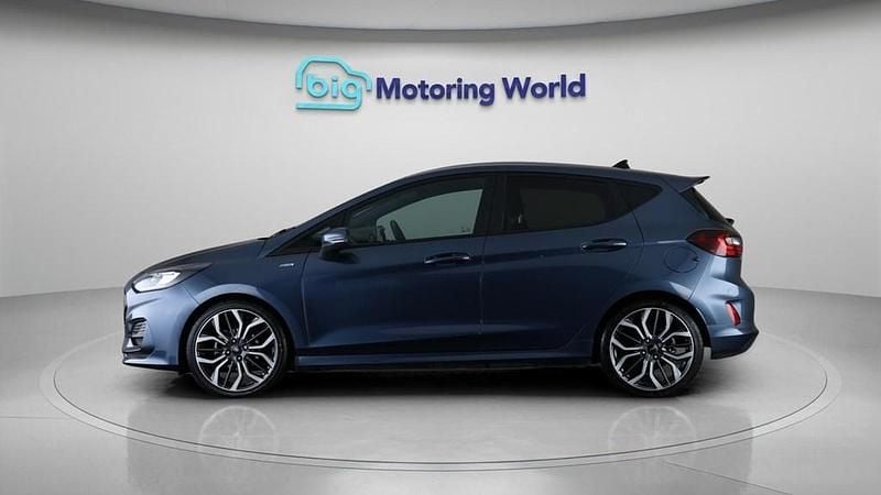 Used Ford Fiesta ST-Line X 125 HP (91 kW) 2023 Blue Hatchback